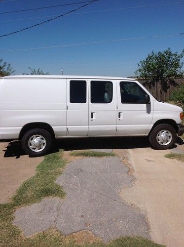 2005 ford e350 diesel cargo van