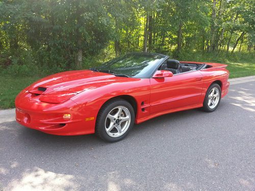 2000 pontiac firebird v8  ws6 convertible