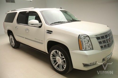 2014 platinum edition 2wd navigation sunroof leather heated rear dvd v8 vortec