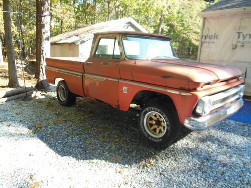 1964 chevy pickup c10 shortbed fleetside highly optioned