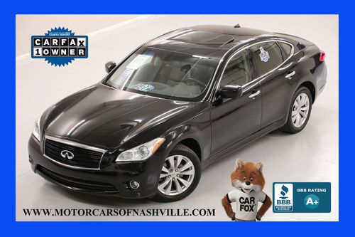 5-day *no reserve* '11 m37 x awd prem/delux touring pkg nav bose tv/dvd warranty