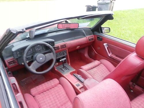 1987 ford mustang gt convertible