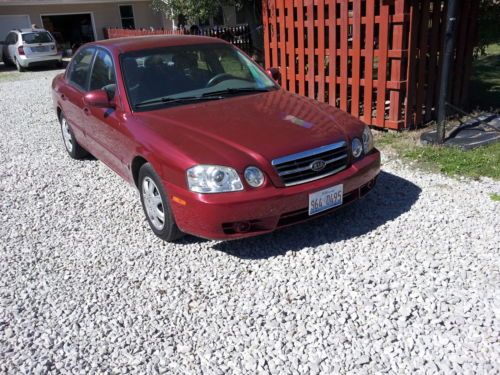 2005 kia optima lx sedan 4-door 2.4l