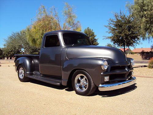 54 chevy pro touring custom p/u frame off