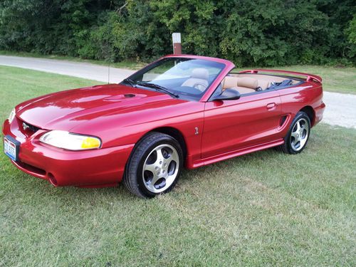 1996 mustang cobra - 18k actual miles