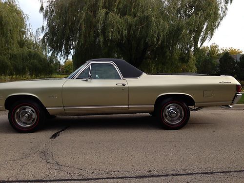 Used 1968 chevrolet el camino with ss options