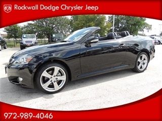 2012 lexus is 250c 2dr conv auto