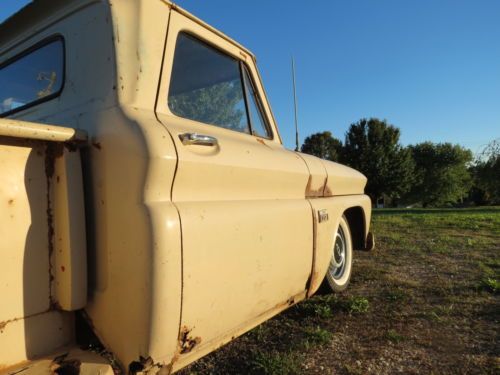 1966 Chevy Truck Rat Hot Rod Bagged Bomb Taildragger Patina SWB, image 21