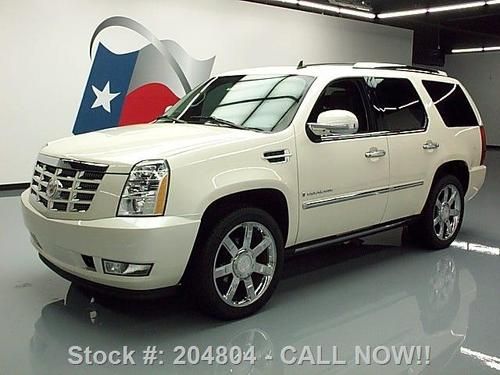 2008 cadillac escalade sunroof nav rear cam 22&#039;s 65k mi texas direct auto