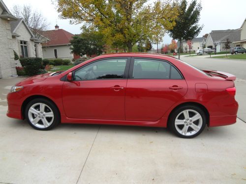 2013 toyota corolla s  less than 1000 miles. absolutely perfect condition.