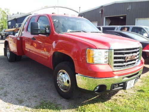 2008 gmc c3500 hd vulcan 810 self loader wrecker