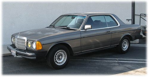 1985 mercedes-benz 300cd turbo diesel- calif. car last &amp; best year! amazing!