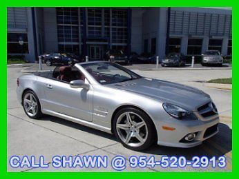 2009 sl550 rare silver arrow edt, cpo 100,000mile warranty, panoroof, amg sport!