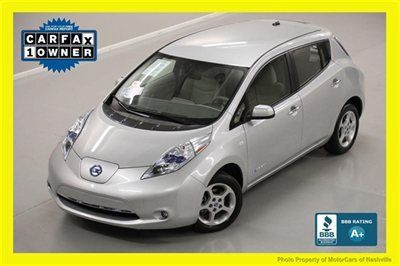 7-days *no reserve* &#039;11 leaf sl nav ipod xenon warranty 100% electric car