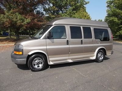 2004 gmc savana van wheelchair lift handicap high top conversion van low miles