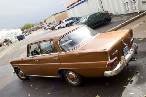 1965 mercedes benz 190d factory ac and radio! diesel gem!