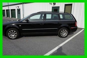 2002 gls turbo automatic fwd premium passat wagon non smoker leather no reserve