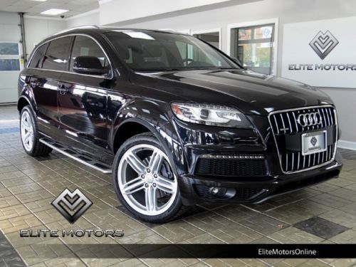 2011 audi q7 3.0t s-line bang &amp; olufsen 1-owner