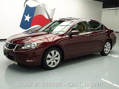 2010 honda accord ex-l heated leather sunroof only 39k texas direct auto