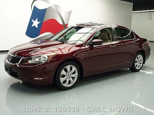 2010 honda accord ex-l heated leather sunroof only 39k texas direct auto