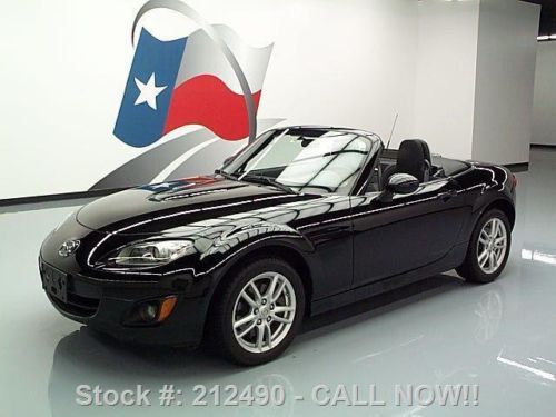 2010 mazda mx-5 miata sport convertible 5-speed 30k mi texas direct auto