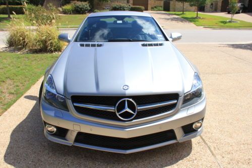 2011 Mercedes Benz SL63 AMG High Performance Roadster Magno Alanite (Matte) Grey, US $65,500.00, image 2