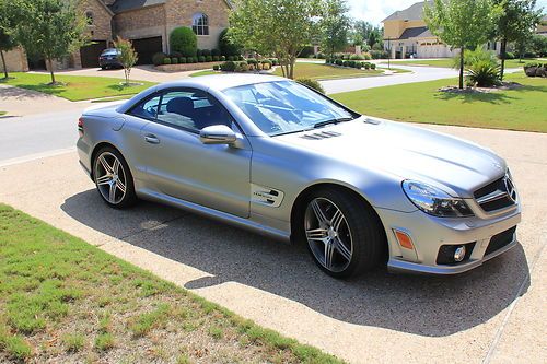 2011 Mercedes Benz SL63 AMG High Performance Roadster Magno Alanite (Matte) Grey, US $65,500.00, image 5