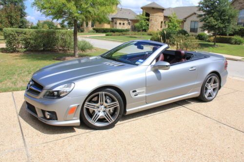 2011 Mercedes Benz SL63 AMG High Performance Roadster Magno Alanite (Matte) Grey, US $65,500.00, image 19