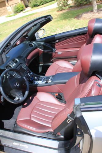 2011 Mercedes Benz SL63 AMG High Performance Roadster Magno Alanite (Matte) Grey, US $65,500.00, image 20