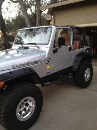 2002 jeep wrangler 4x4 &#034;supercharged&#034;