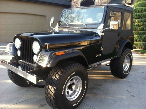 Tricked out jeep cj5 - 350 cid - trailmaster lift/suspension - restored