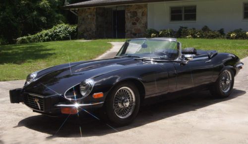 1974 jaguar xke  seriesiii  v-12  convertible