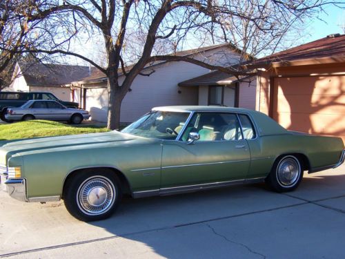 1972 oldsmobile toronado ~ custom 2-door hardtop ~ 455 /275 hp v8 eng + ac