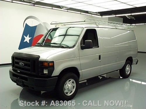 2010 ford e-250 cargo van 5.4l v8 partition shelves 67k texas direct auto