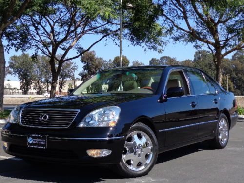 &#039;03  lexus  ls430  luxury sedan  .. calif car ..  mint condition  ..