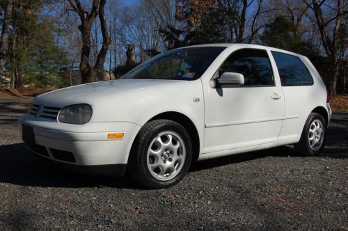 No reserve rare find one owner 2001 volkswagen golf tdi  turbo diesel, 5 spd man