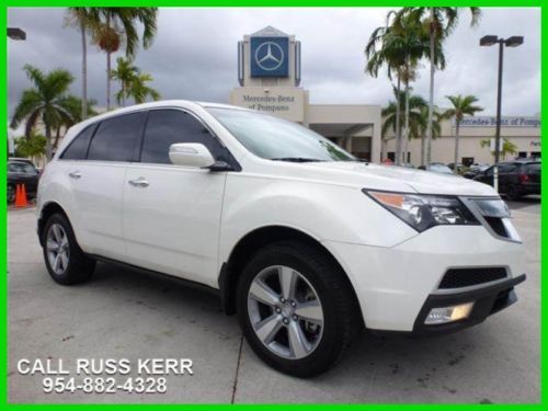 2012 acura mdx 3.7l technology package awd heated seats all wheel drive suv