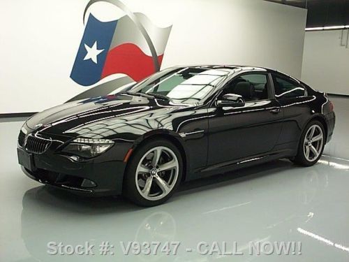 2010 bmw 650i sport coupe htd seats sunroof nav hud 20k texas direct auto