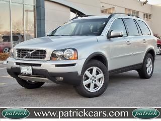 2007 volvo xc90 awd sunroof 3rd row seating heated leather 6 cd carfax certified