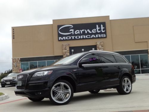 2011 audi q7 3.0t supercharged! s line package! nav! bose!