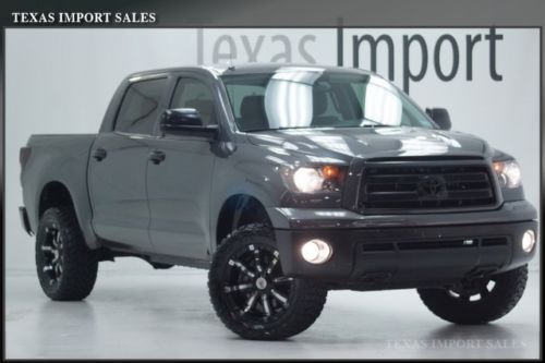 Custom lifted 2011 tundra crewmax 5.7l v8,leather,1.49% financing