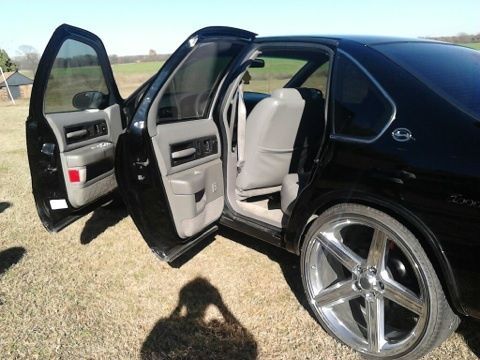 Black 1996 Chevy impala SS with 24" "iroc" rims!!!! Clean!!!!, US $11,000.00, image 3