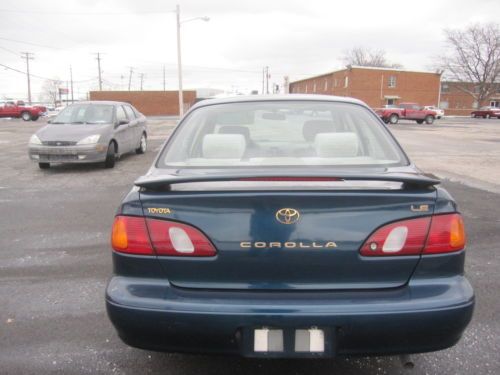98 99 TOYOTA COROLLA LE 4DOOR . AUTOMATIC,LOW MILES 68K,GREAT ON GAS, RUNS GREAT, image 7