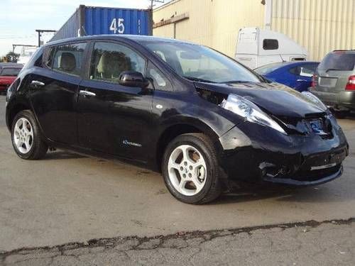 2011 nissan leaf sl damaged salvage runs! low miles economical low miles! l@@k!