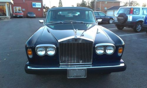 1979 rolls royce silver wraith ii base sedan 4-door 6.7l (21,500miles)rare