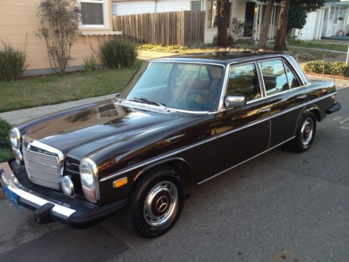 1975 mercedes benz 280 super clean all original no reserve