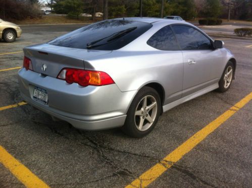2002 acura rsx base coupe 2-door hatchback automatic silver
