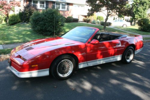 1987 pontiac trans am convertible  **1 of 153 made**