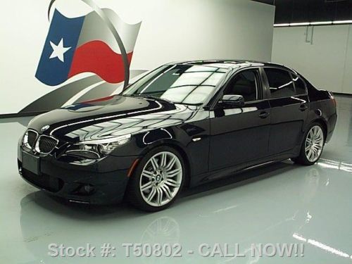 2008 bmw 550i sport sedan auto sunroof navigation 69k texas direct auto