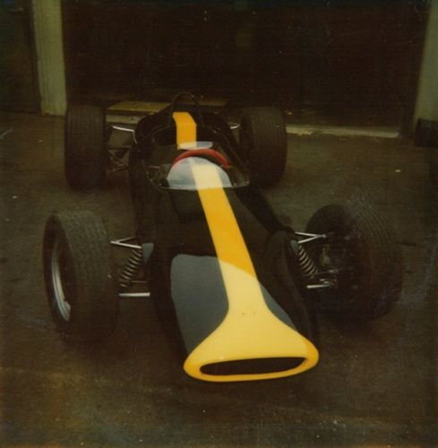 Original 1960&#039;s vintage lotus 20/22 formula race car simulator